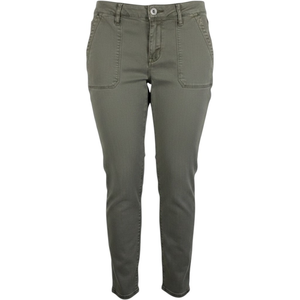 Utility by Seven7 Pants Women Size 10 Olive Green Skinny Utility Cargo